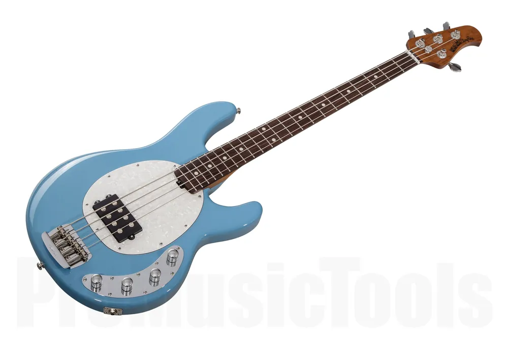 Vente Directe Music Man USA Stingray 4 Special CZ - Chopper Blue RW