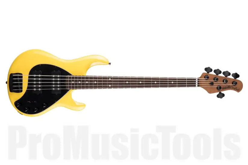 Music Man USA Stingray 5 Special HH GY - HD Yellow RW Commander Vite