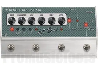 Tech 21 USA SansAmp Character Series VT Bass Deluxe - 1x opened box Vente Flash