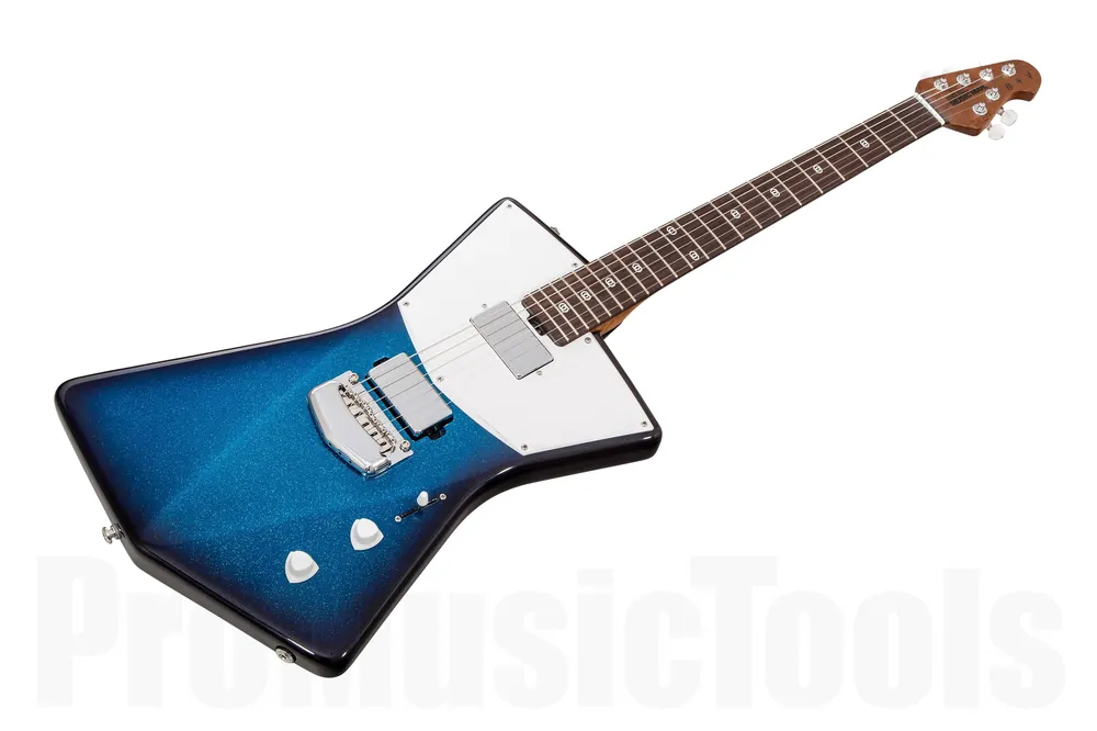 Vente Directe Music Man USA St. Vincent HH Guitar BD - Blue Dawn