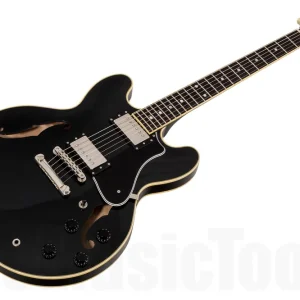 Acheter En Ligne FGN Masterfield Semi Acoustic Standard HH BK - Black