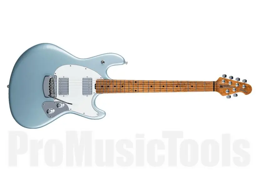 Music Man USA Stingray RS Guitar FS - Firemist Silver MN Bon Marché
