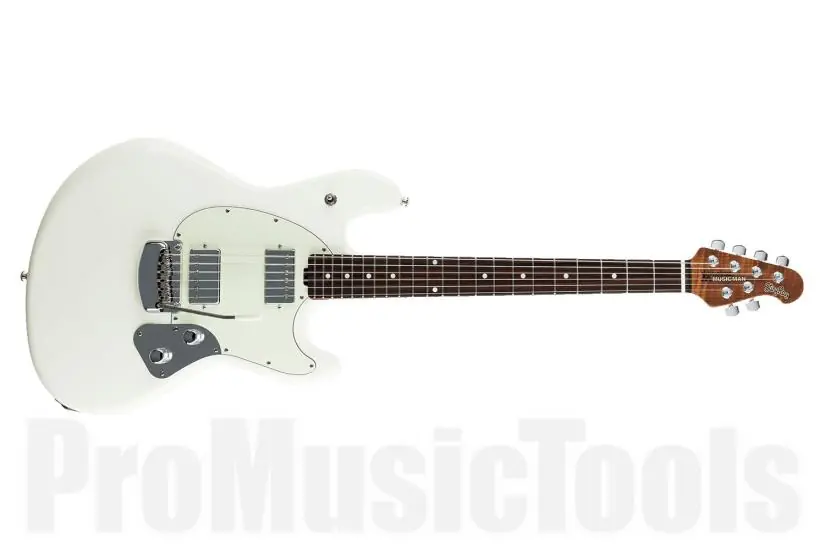 Prix Bas Music Man USA Stingray RS Guitar IW - Ivory White RW