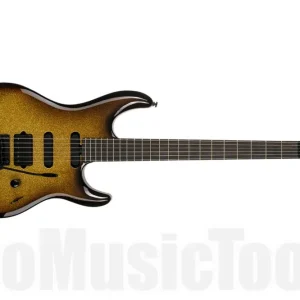 Vente Flash Music Man USA Luke III BFR HSS - Shadow Gold - Limited Edition - Flame maple neck