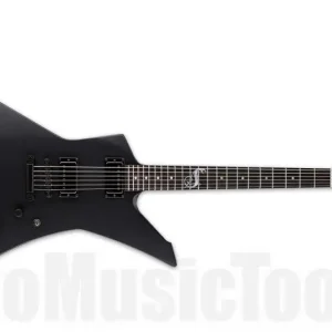 Authentique ESP Ltd Snakebyte BLKS - Black Satin - James Hetfield Signature