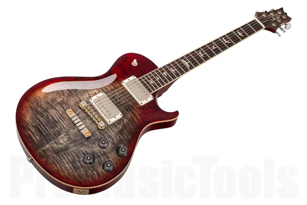 Commander Maintenant PRS USA McCarty Singlecut SC 594 CY - Charcoal Cherry Burst