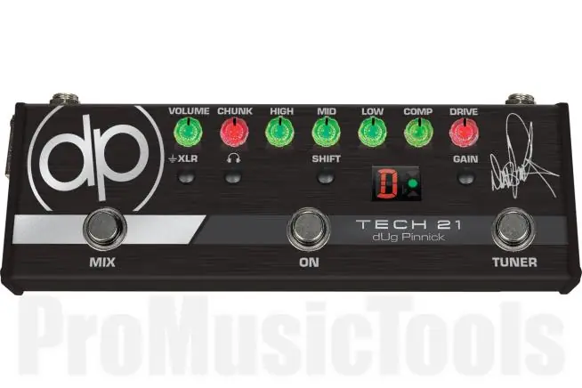 Tech 21 USA dUg Pinnick DP-3X Signature Pedal - 1x opened box Quantité Limitée