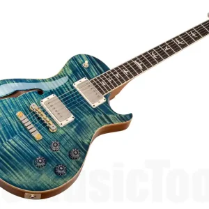 Dernier Modèle PRS USA McCarty Singlecut SC 594 Semi-Hollow Limited RL - River Blue
