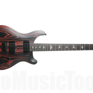 Bon Marché PRS SE Custom 22 LTD - Fire Red - Sand-blasted Swamp Ash Limited Edition