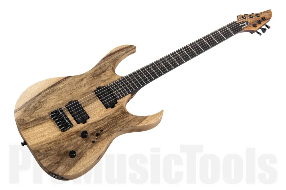 Mayones Duvell 6 BL Black Limba - Trans Natural Matt SD Prix Bas