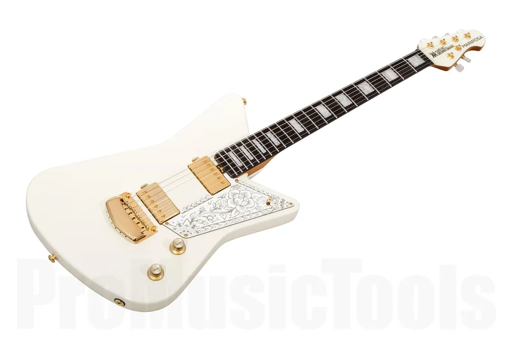 Dernier Modèle Music Man USA Mariposa Deluxe IW - Imperial White