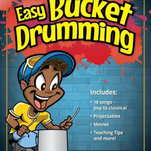 Paiement Sécurisé Themes & Variations Easy Bucket Drumming (2nd Edition) - Peavoy - Book/Media Online