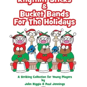 Plank Road Publishing Rhythm Sticks & Bucket Bands For The Holidays - Riggio/Jennings - Kit with CD Nouvel Arrivage