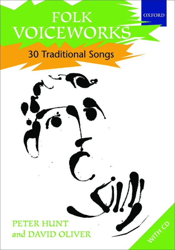 Oxford University Press Folk Voiceworks 30 Traditional Songs - Hunt/Oliver - Book/CD Prix Promo