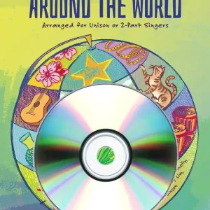 Usine Directe Alfred Publishing Folk Songs Around the World - Classroom, Unison/2pt Singers - Enhanced CD