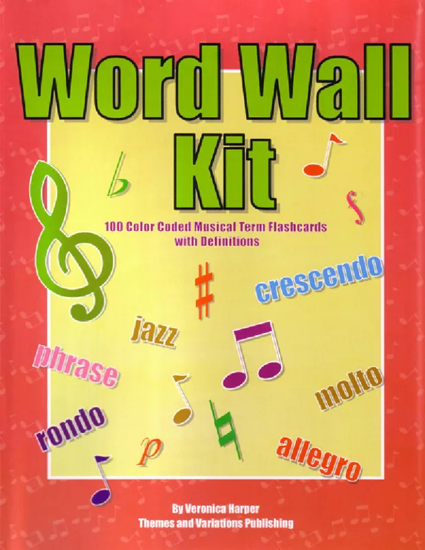 Themes & Variations Word Wall Kit - Harper - Flashcards Achat Immédiat