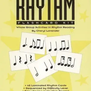 Promotion Saisonnière Hal Leonard Rhythm Flashcard Kit - Lavender - Kit