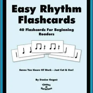 Themes & Variations Easy Rhythm Flashcards - Gagne Usine Directe