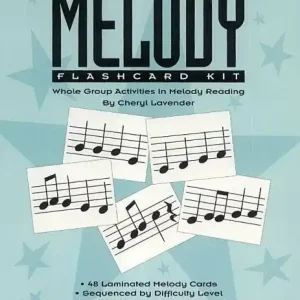 Achat Immédiat Hal Leonard Melody Flashcard Kit - Lavender - Kit