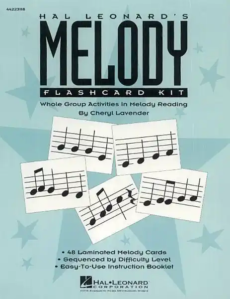 Achat Immédiat Hal Leonard Melody Flashcard Kit - Lavender - Kit