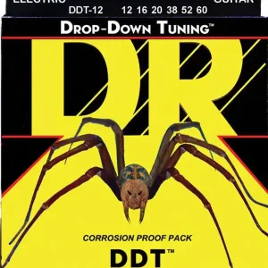 DR DDT-12 JEU DE CORDE GUITARE ELECTRIQUE Commande En Gros