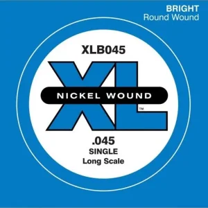 Prix Réduit D‘ADDARIO XLB045 CORDE BASSE FILET EN NICKEL CORDE LONGUE .045