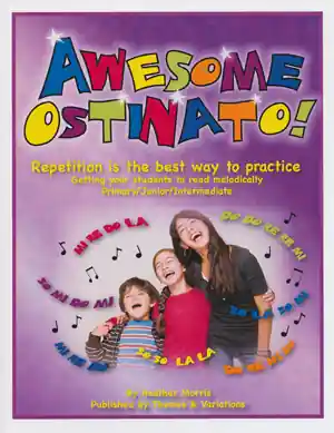 Themes & Variations Awesome Ostinato! - Morris - Book/CD Offre Spéciale