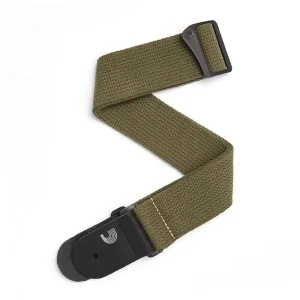 D‘ADDARIO 50CT02 "ARMY" COURROIE GUITARE COTON Nouvelle Collection