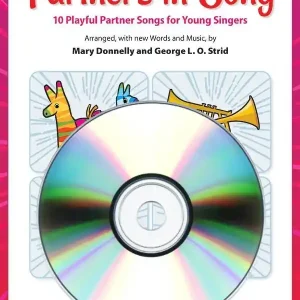Marque Alfred Publishing Partners in Song (10 Playful Partner Songs for Young Singers) - Donnelly/Strid - Enhanced CD