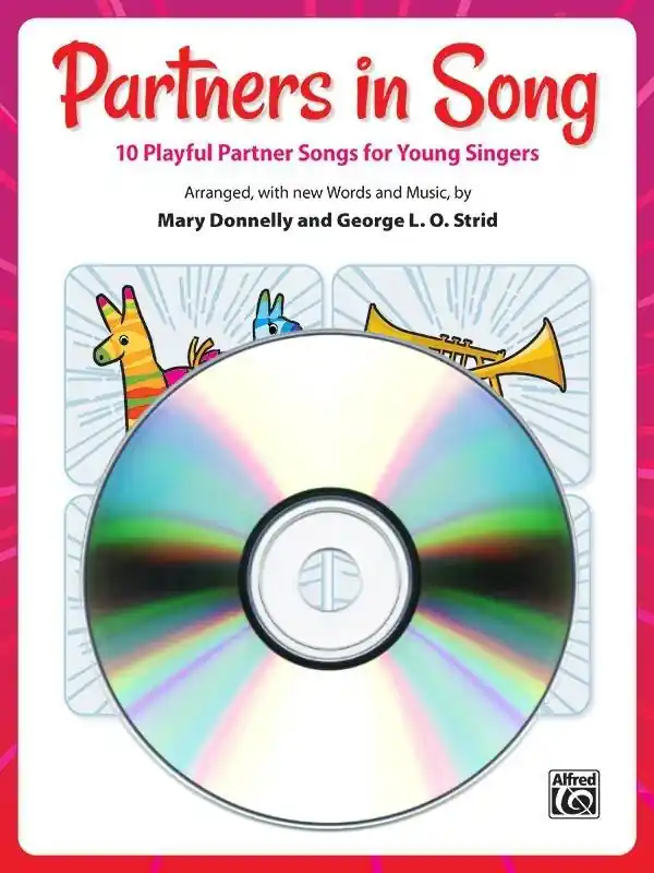 Marque Alfred Publishing Partners in Song (10 Playful Partner Songs for Young Singers) - Donnelly/Strid - Enhanced CD