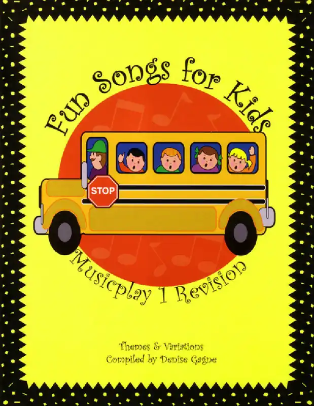 Themes & Variations Fun Songs For Kids - Gagne - Book/CD Acheter En Ligne