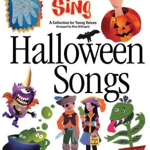 Quantité Limitée Hal Leonard Let‘s All Sing Halloween Songs