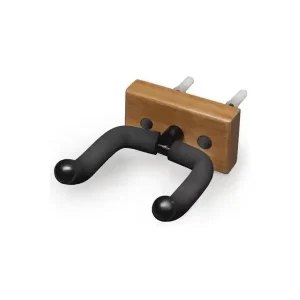 STAGG GUH-WN STAND MURAL POUR GUITARE - EMBASE BOIS OVALE Prix Cassé