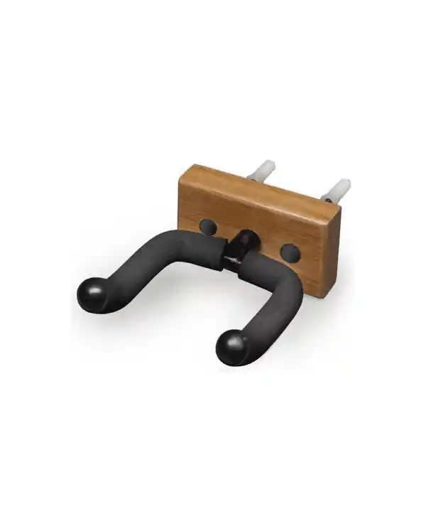 STAGG GUH-WN STAND MURAL POUR GUITARE - EMBASE BOIS OVALE Prix Cassé