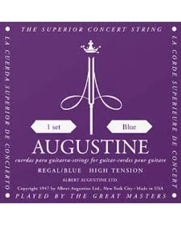 Paiement Sécurisé AUGUSTINE IMPERIAL BLEU JEU DE CORDES CLASSIQUE TIRANT FORT