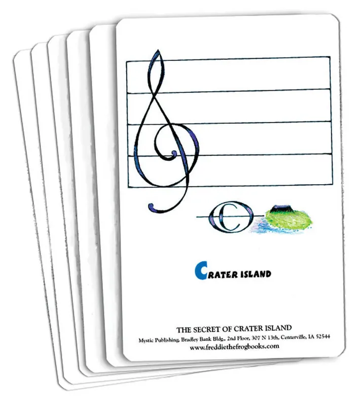 Paiement Sécurisé Hal Leonard Freddie the Frog and the Secret of Crater Island - Harris/Watley/Burch - Flashcards (6)