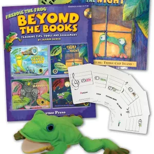 Hal Leonard Freddie the Frog Teacher Starter Set (Adventure 1) - Harris/Burch - Books /CD /Flashcards /Hand Puppet Vente Directe