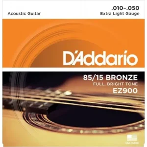 D‘ADDARIO EZ900 85/15 BRONZE JEU DE CORDE POUR GUITARE FOLK 10/50 Populaire