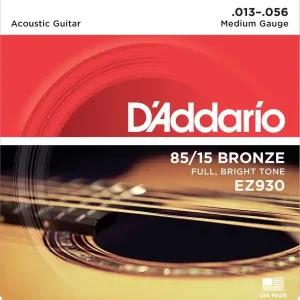 D‘ADDARIO EZ930 85/15 BRONZE JEU DE CORDES POUR GUITARE FOLK Petit Prix
