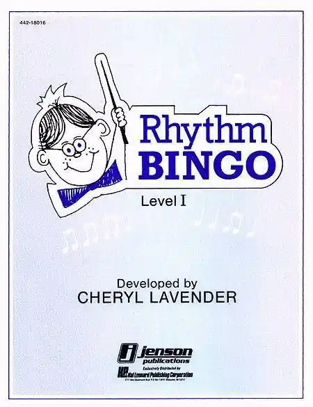 Top Vente Hal Leonard Rhythm Bingo - Level 1 - Lavender - Game