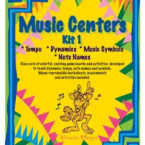 Prix Cassé Themes & Variations Music Centers Kit 1 (Grades 3-6) - Harper - Game Boards