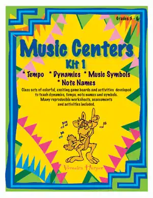 Prix Cassé Themes & Variations Music Centers Kit 1 (Grades 3-6) - Harper - Game Boards