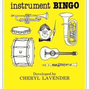 Pas Cher Hal Leonard Instrument Bingo - Lavender - Game