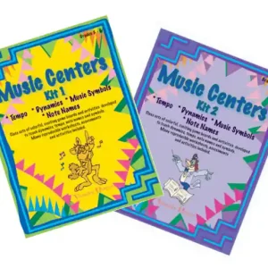 Themes & Variations Music Centers Kit 1 and 2 (Grades 3-6) - Harper - Game Boards Promotion