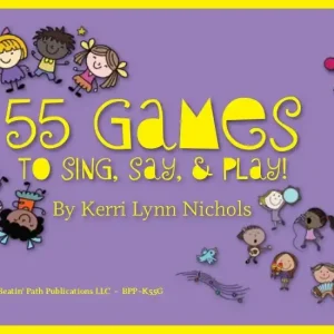 Promotion Beatin‘ Path Publications 55 Games to Sing, Say, and Play - Nichols - Classroom - Book