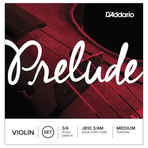 Prix Promo D‘ADDARIO J810 3/4M JEU DE CORDES DE VIOLON 3/4 - Medium