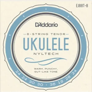 D‘ADDARIO EJ88T-8 JEU CORDES NYLTECH UKULELE TENOR 8 CORDES Soldes