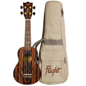 Satisfait Ou Remboursé FLIGHT DUS460 UKULELE SOPRANO AMARA + Housse