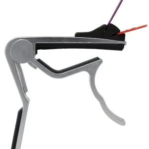 Promotion FIRE & STONE "D-STYLE" CAPODASTRE TRIGGER CHROME GUITARE FOLK