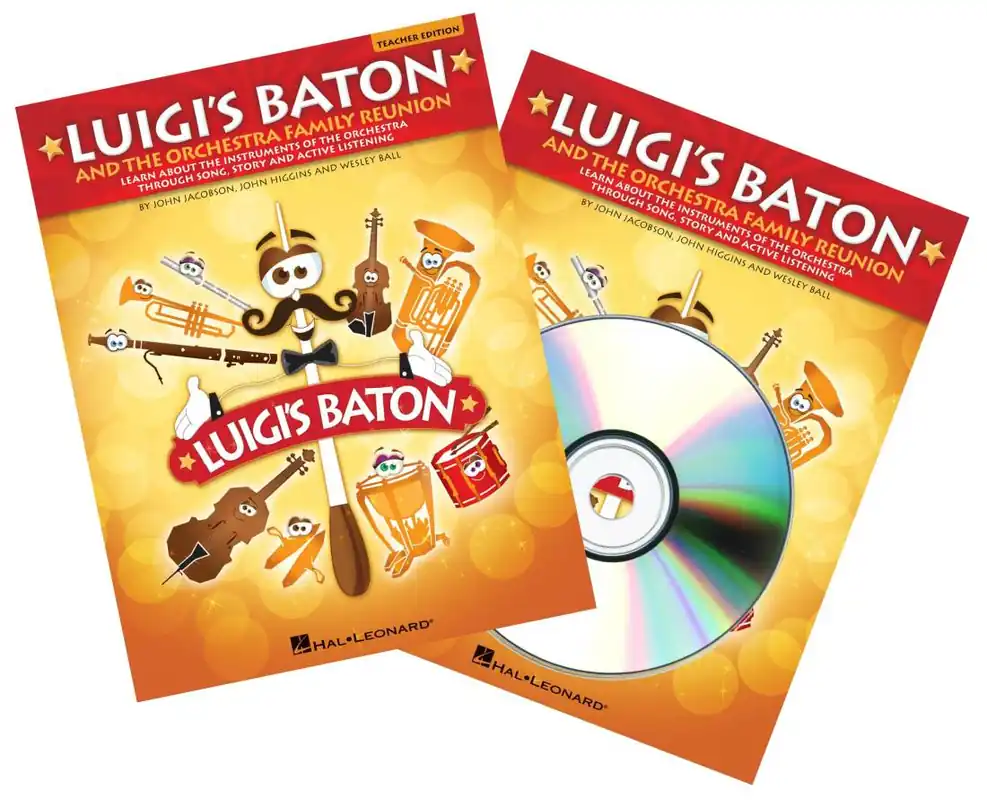 Réduction Hal Leonard Luigi‘s Baton and the Orchestra Family Reunion - Jacobson/Higgins/Ball - Classroom Kit